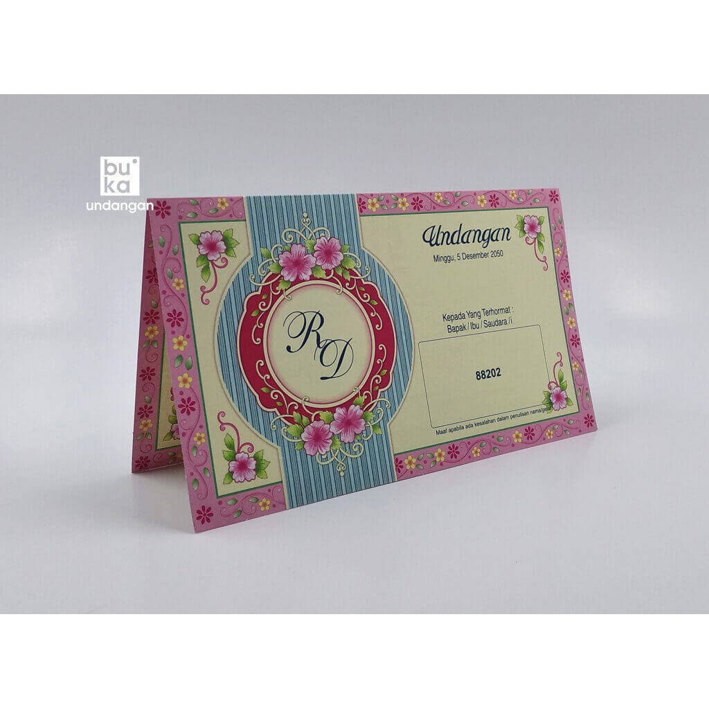 Blanko Undangan Nikah Kosongan ERBA-88202