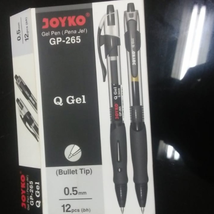 

Terlaris Pulpen Gel Joyko Gp-265 Q Gel 0.5 Mm (Perlusin) Murah