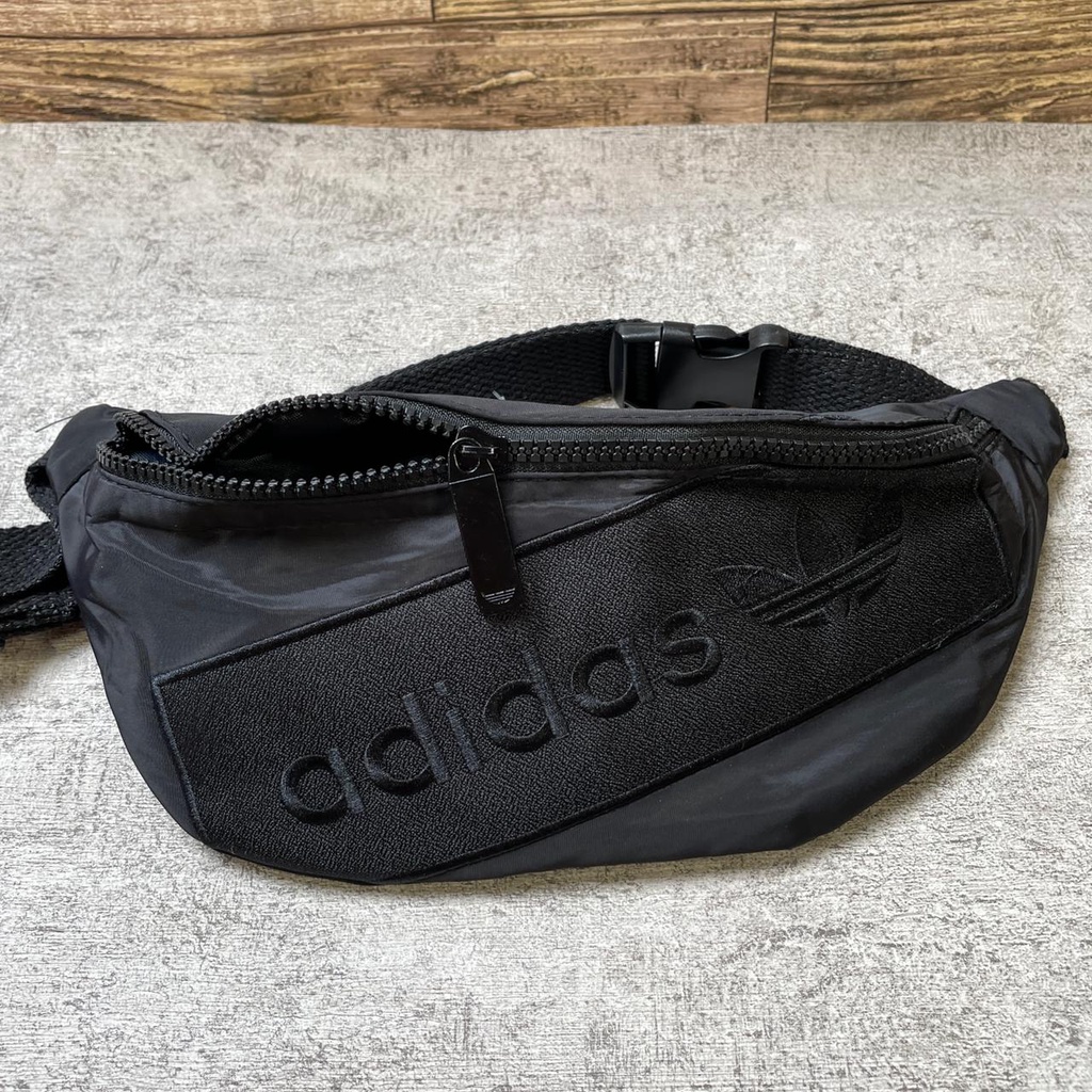 Waistbag Adidas Mini Logo Bordir / Tas Sepeda Import Tas Selempang Tas Pinggang