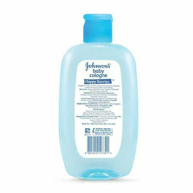 Johnson's Baby Cologne Happy Berries 100 ml