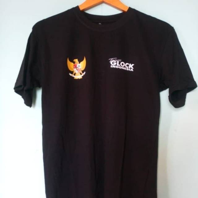 Tshirt baju kaos TEAM GLOCK INDONESIA