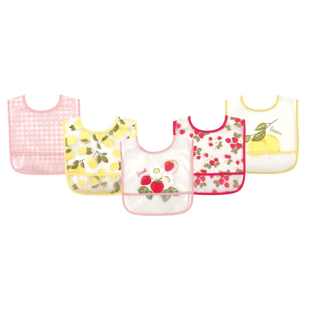 Luvable Friends Bib Waterproof Isi 5pcs