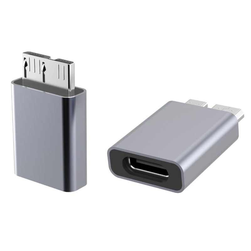 Adaptor btsg USB 3.0 Type-C to Micro-B (F/for M) USB 3.0 Micro-B to Type C Fast Adapt