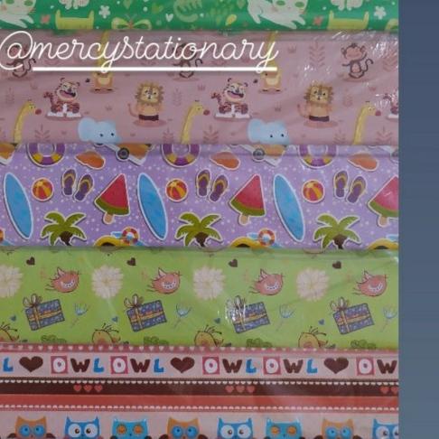 

✮ Kertas Kado Fancy Sidu Grosir - 1 Pak 50 Lembar - Kiky - Kids ☋