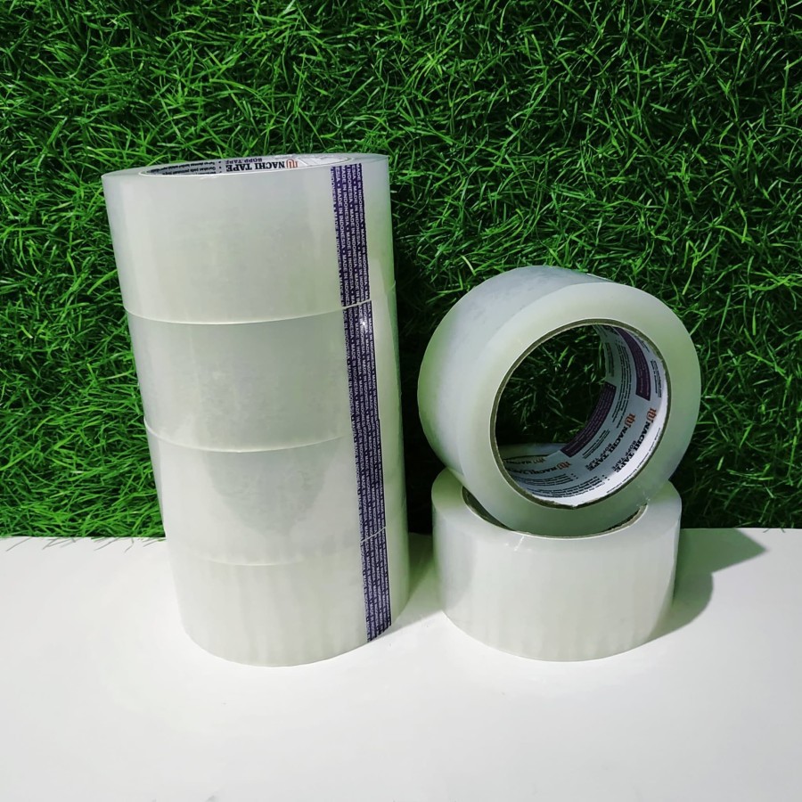 

Lakban OPP Selotip Isolasi Besar Nachi Bening 2 Inch 48 mm x 100 Yard Murah