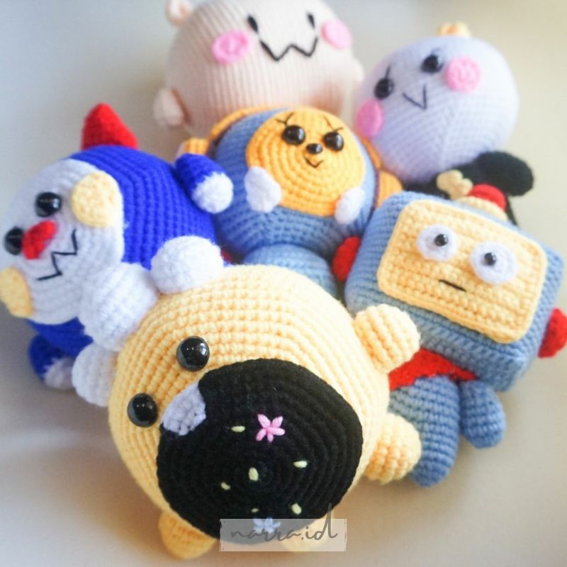 Boneka rajut TRUZ Treasure Amigurumi