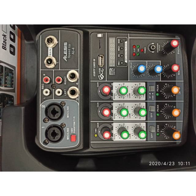 MIXER AUDIO ALESIS SPEED UP 4 (4 CHANNEL)