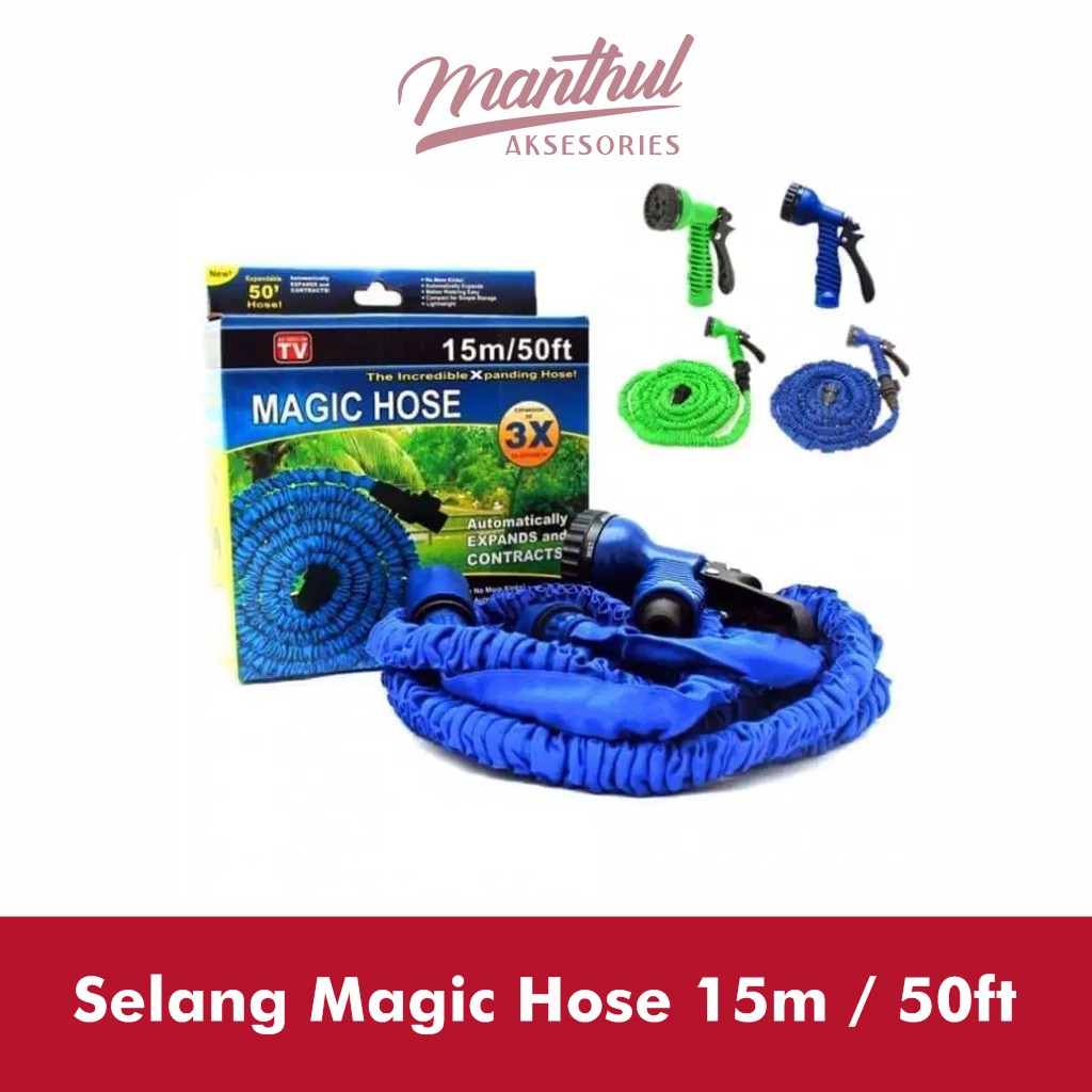 Selang Magic Hose 15m / 50ft Selang Air Ajaib