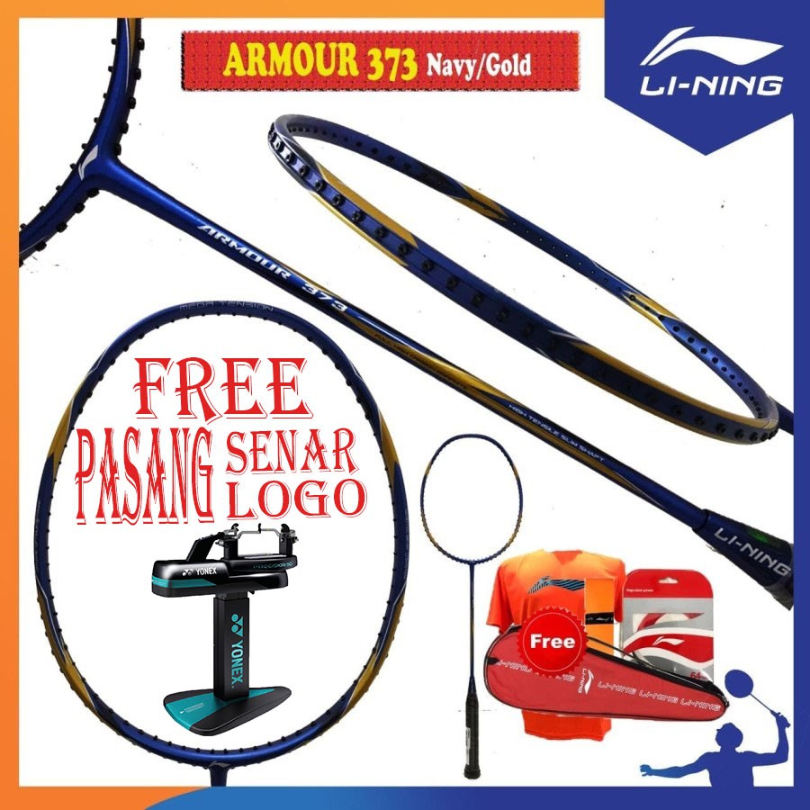 Lining Armour 232 353 252 373 Raket Badminton Origina