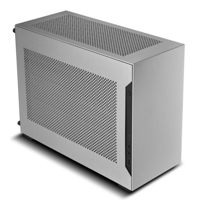 Case LIAN LI A4H2O SILVER | 11 Liter SFF MINI-ITX | PCIe 4.0 | A4-H2O