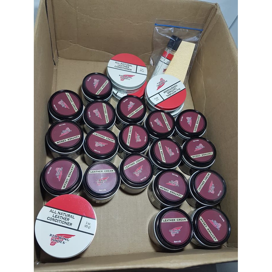 red wing leather cream