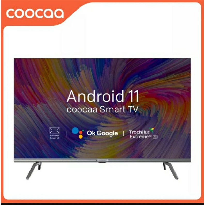 Smart Android TV Coocaa 32 Inch HD 32S7G Frameless Android 11 Digital