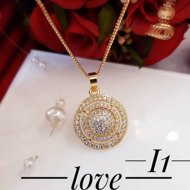 Xuping kalung lapis emas 24k 1113