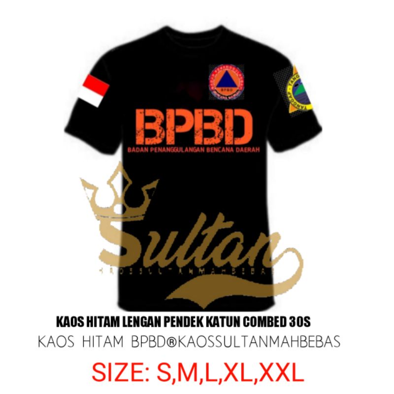 KAOS HITAM BPBD//BAJU BPBD RESCUE,TRC