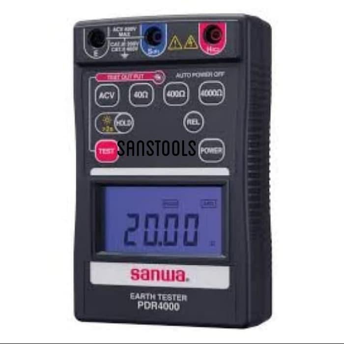 Sanwa PDR4000 digital earth tester ground grounding PDR4000 Original