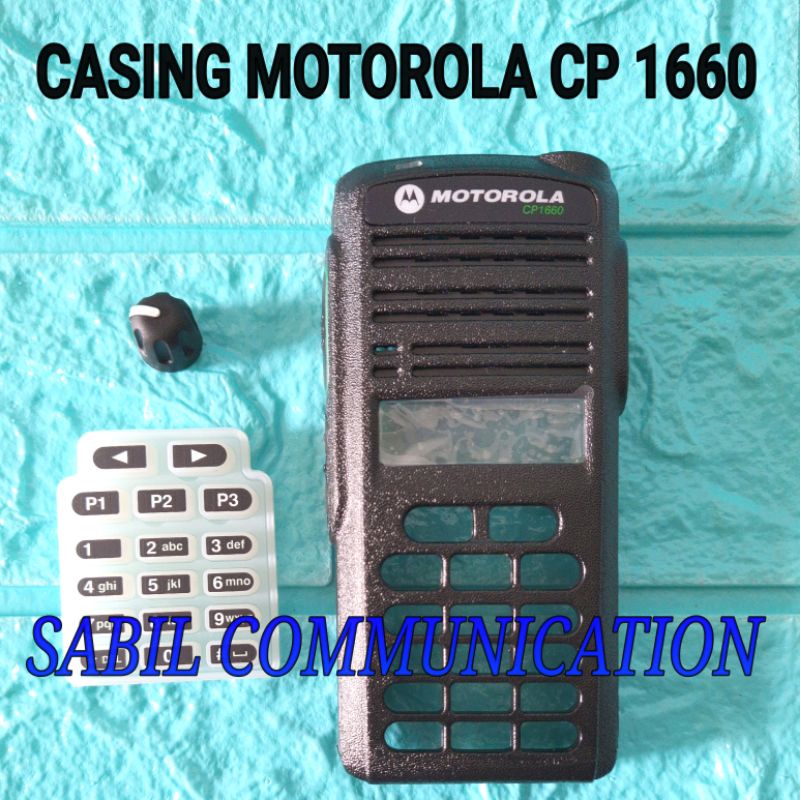 CASING HT MOTOROLA CP1660 PLUS KNOB CASING MOTOROLA CP1660 CASING CP1660 CP 1660