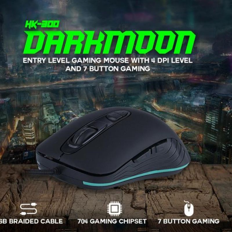MOUSE GAMING NYK HK-300 DARKMOON/MOUSE GAMING/MOuSE NYK