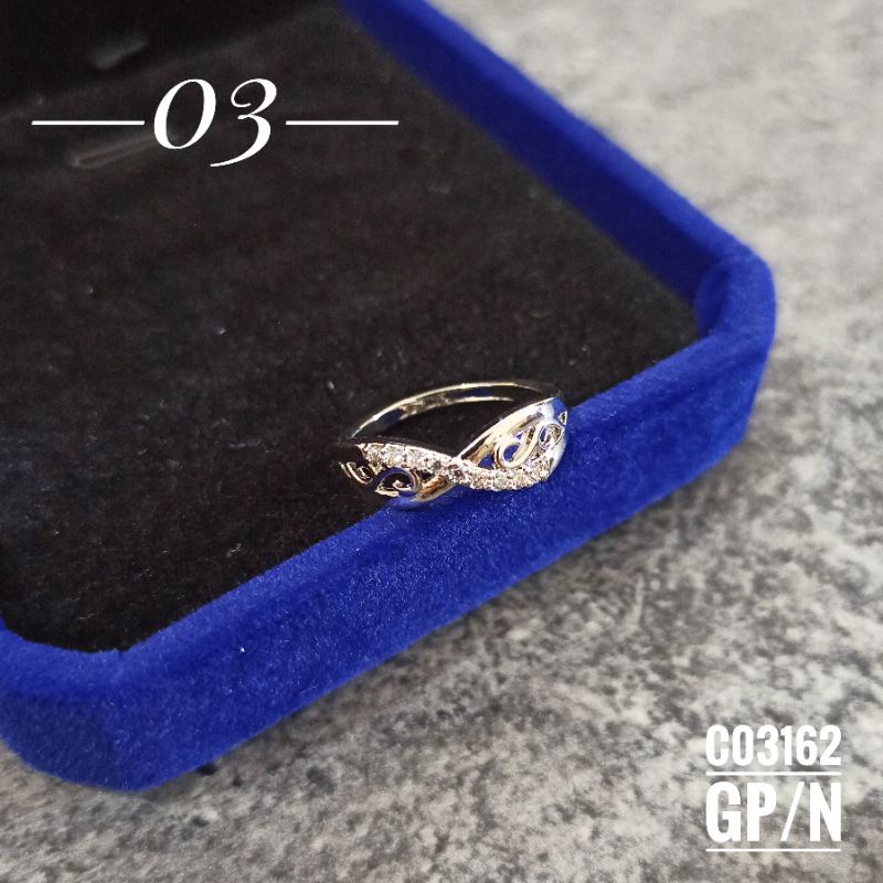 Cincin Anak Rhodium Silver C03162