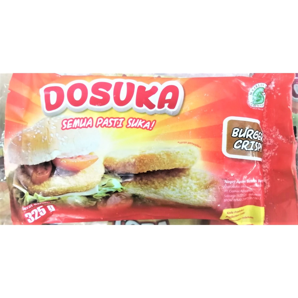 

Dosuka Crispy Burger 325gr