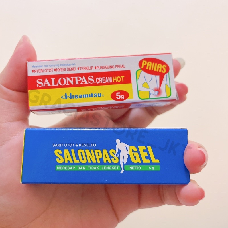 SALONPAS GEL SALONPAS CREAM HOT 5gr