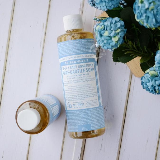 

Harap Baca Deskripsi Sebelum Order Dr. Bronner'S Baby Unscented Pure - Castile Soap 473 Ml