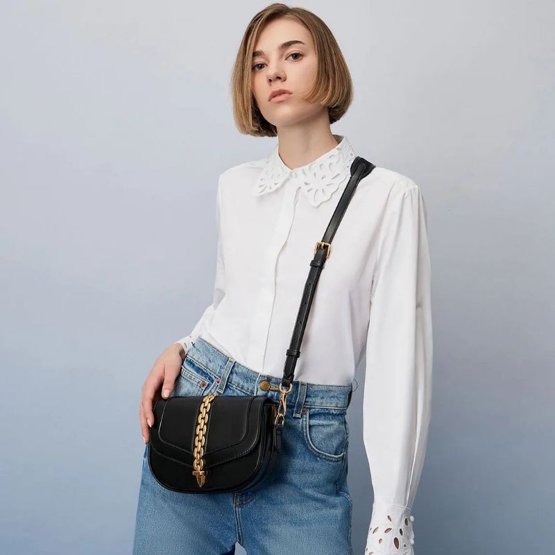 5.5 SALE | CK Isana Chain-Accent Crossbody Bag