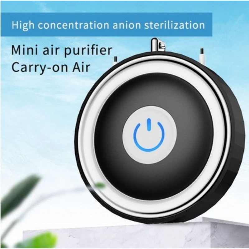 Kalung Air Purifier Portable Anak² & dewasa / Putih