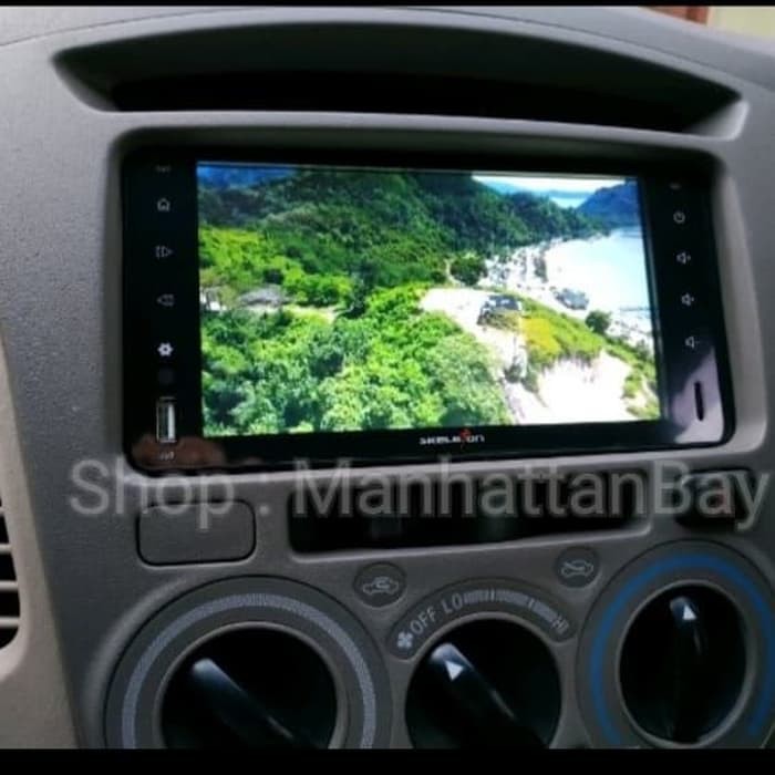 Head Unit Innova Double Din TV Mobil Plug And Play Skeleton SKT-8197T