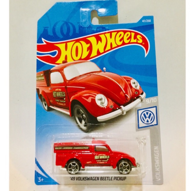 HOT WHEELS - VOLKSWAGEN BEETLE PICKUP RED