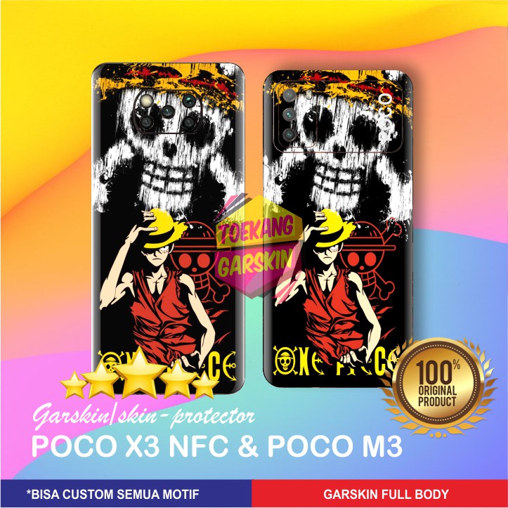 GARSKIN POCO X3 DAN POCO M3 ORIGINAL GARSKIN 007