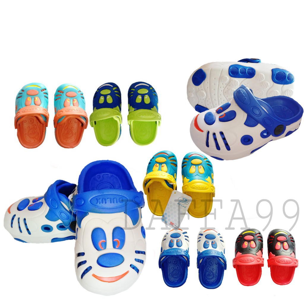 Sandal Anak Balita Dulux 251E Bentuk Mickey