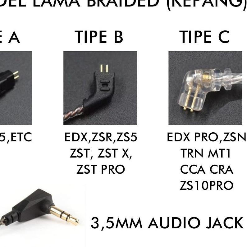 ☺ Kabel KZ ZSN PRO Kabel KZ ZS3 ZS10 PRO ZST Kabel KZ ZSN EDX ZST X TRN CCA ZSA ZS5 ZS6 DQ6 KZ ZSN P