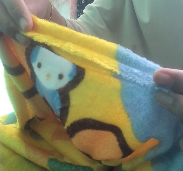 Selimut Akiko Rosana Motif Karakter/selimut Anak
