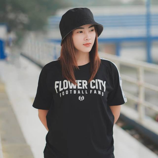 Kaos persib BAJU PERSIB flower city casual taped