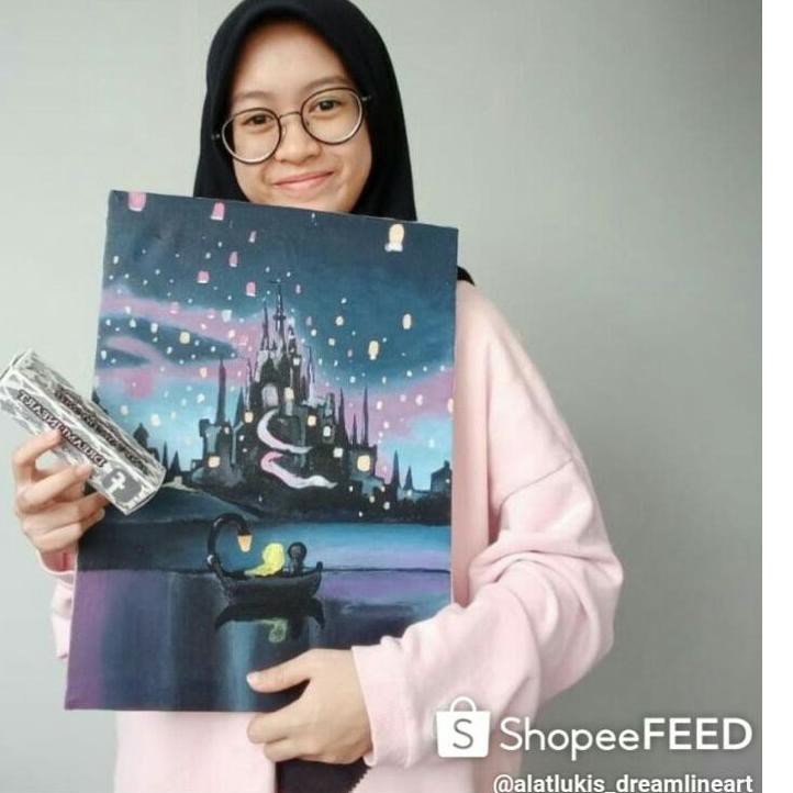 

Produk Keren R8Z KANVAS LUKIS 30x40cm PAKET LENGKAP / CAT ACRYLIC / KUAS NO.1 / PALET VN Kirim Sekar