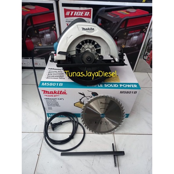 Circular Saw MAKITA M5801B / Mesin Gergaji Potong Kayu 7" MAKITA