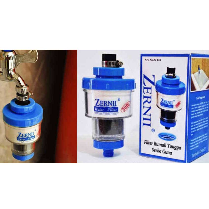 Alat Penjernih Air Zernii Water Filter Saringan Air Filter Air Saringan Kran Air Penyaring Air
