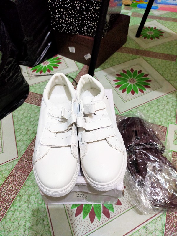 NS7041 SEPATU  SNEAKERS TANPA TALI FASHION WANITA IMPORT 