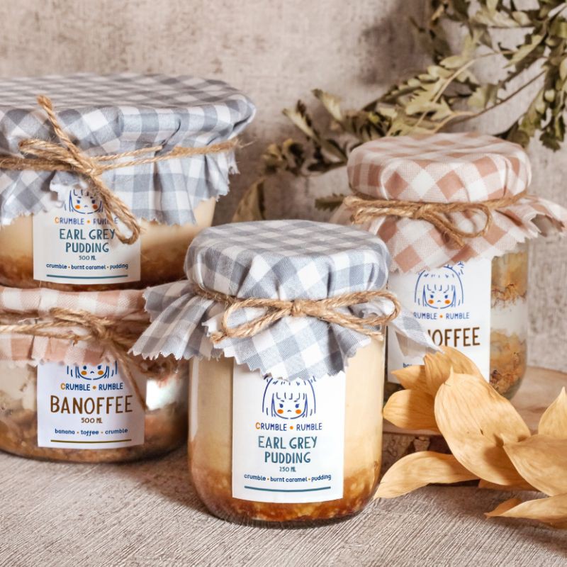 

Dessert Box PUDDING EARL GREY Premium Homemade