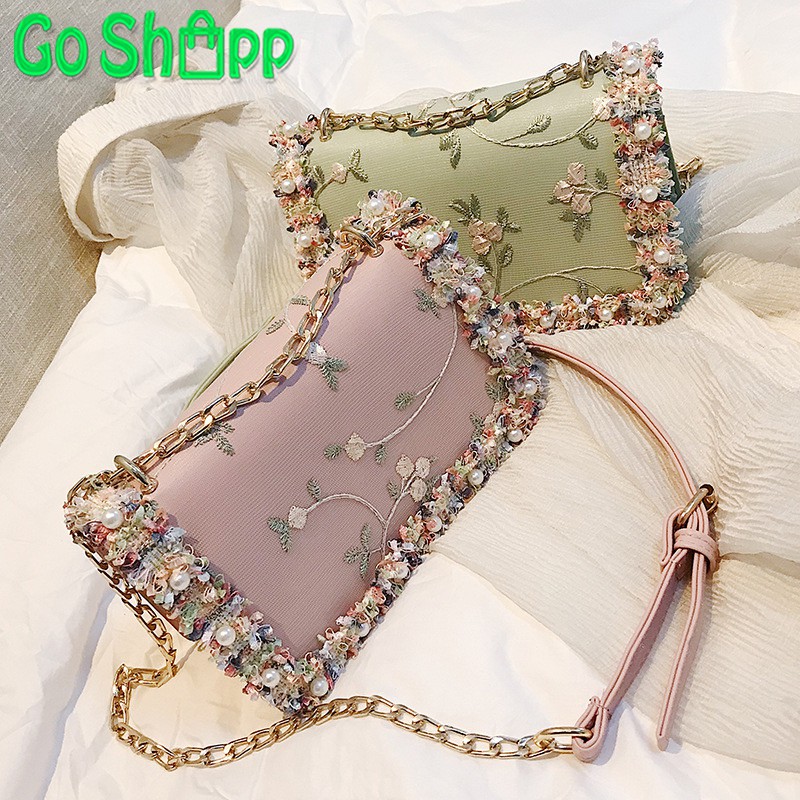 Tas Selempang Wanita Keren Model Lace High Quality Premium Import - Tas Korea Fashion Import ZAMZAM SL11