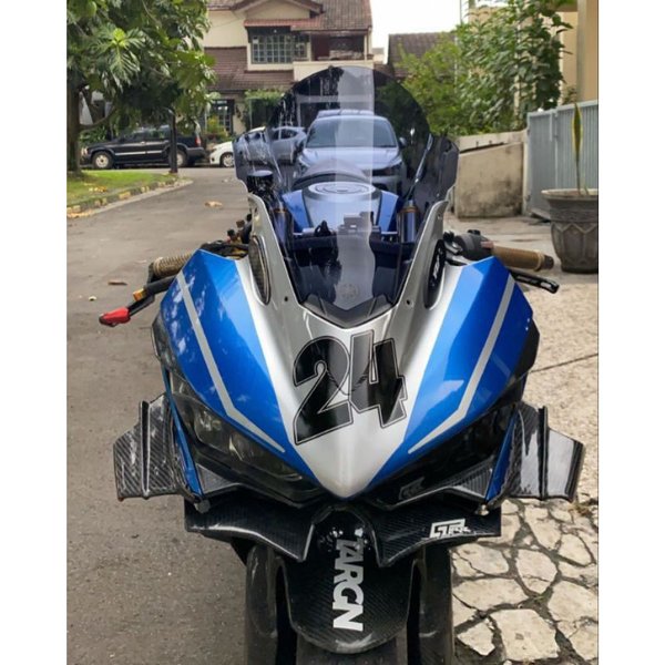 windshield R25 old zero visor R25 old zero aksesoris R25