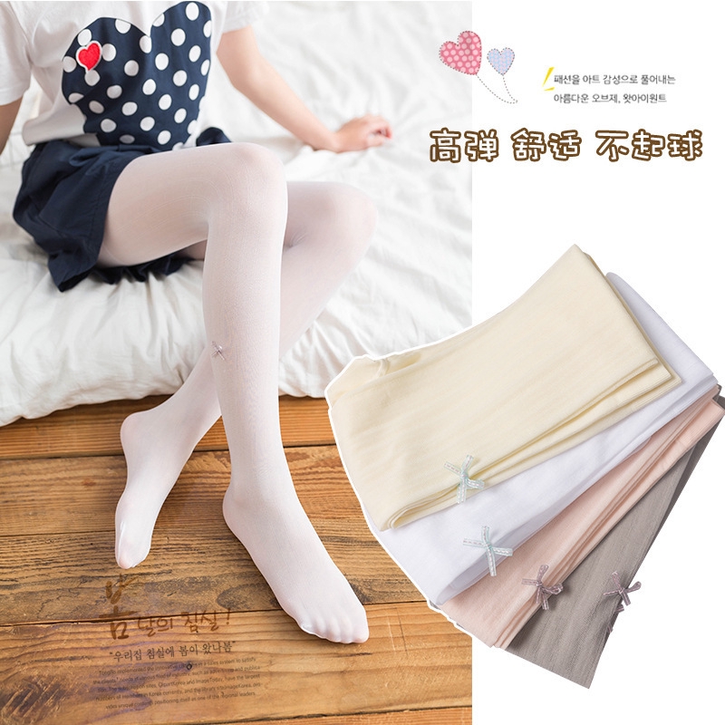  Celana  Legging  Panjang Ketat Aksen Pita Kecil Untuk  Bayi  