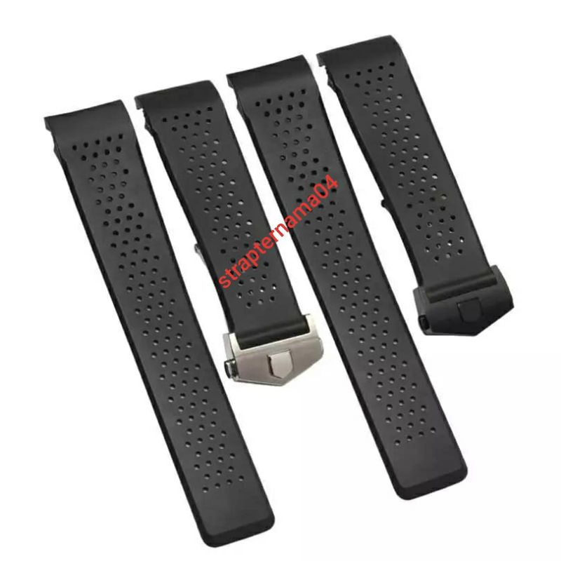 Tali Jam Tangan TAGHeuer / TAG Heuer Rubber Watch Strap