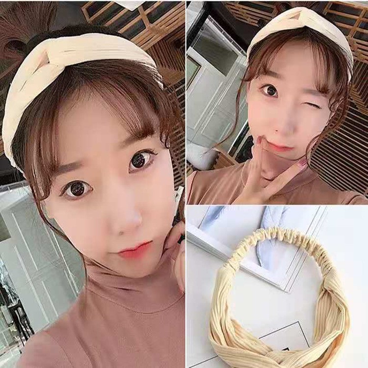 BANDO KOREA BANDANA KOREA BANDO WANITA BANDO SIMPLE KOREAN STYLE BANDANA SIMPUL