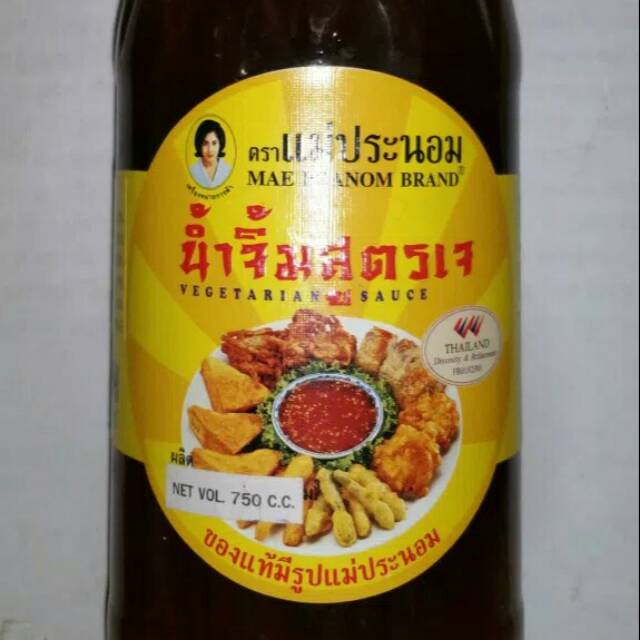 

Saus Pedas Manis Thailand mae pranom chili paste sweet chilli sauce