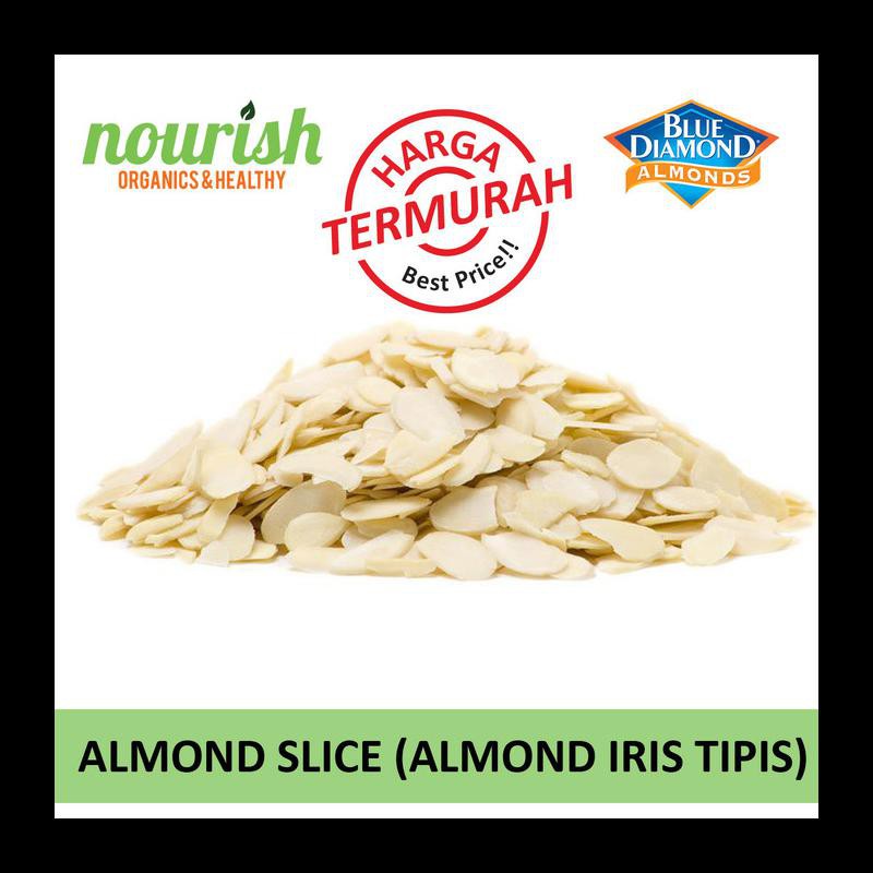 

TERBARU! ALMONDS BLANCHED SLICED (500GR) MURAH