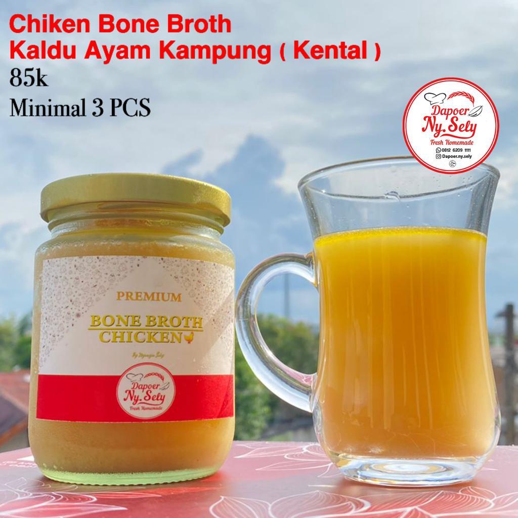 Chicken Bone Broth Premium Kaldu Ayam Kampung Kental By Dapoer Ny Sely Mpasi BB Booster Paket Isoman Recovery For Imun