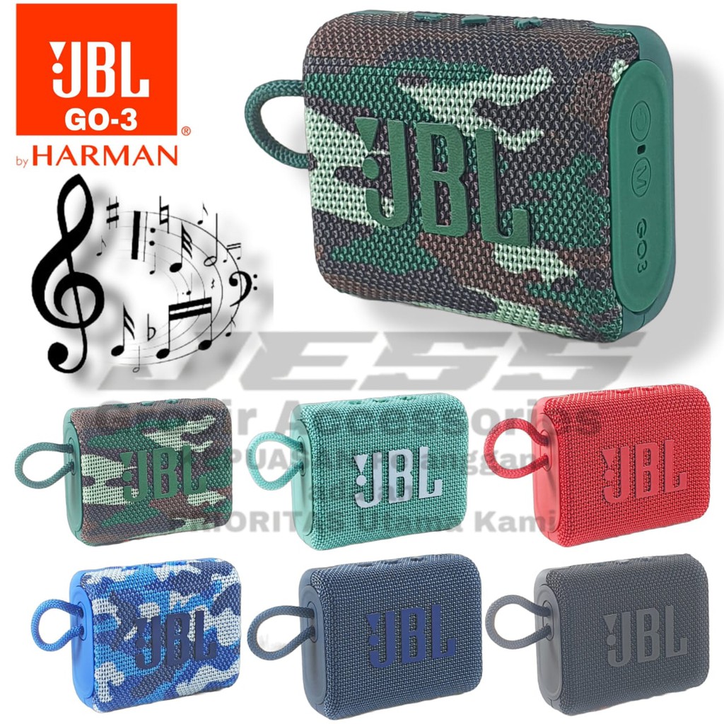 Speaker Bluetooth JBL GO3 PORTABLE Wireless Speker Bluetooth GO-3 STEREO Super Bass G0 3