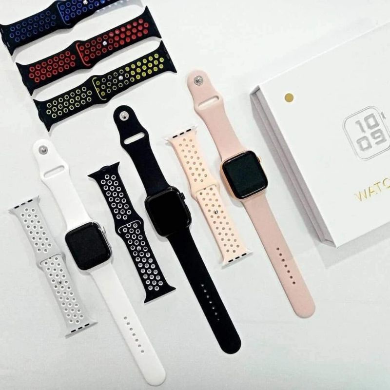 JAM TANGAN SMARTWATCH MODEL IWATCH GOLDENpixel