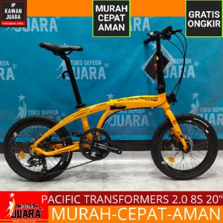 SEPEDA LIPAT PACIFIC SPLENDID 3.0 7 SPEED FOLDING BIKE 20